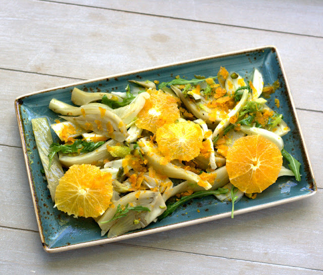 bushcooks kitchen: Gebratener und roher Fenchelsalat mit Orangen und ...