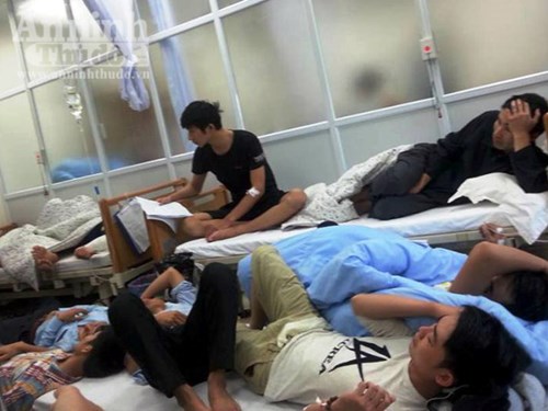 Hà Tĩnh: Ngộ độc thức ăn, 82 cán bộ, nhân viên Formosa phải nhập viện