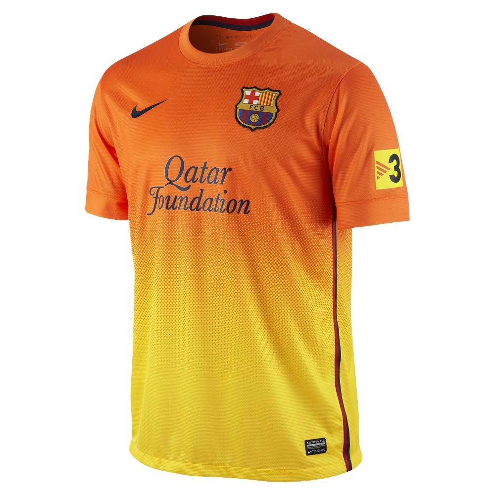 JERSEY FOOTBALL WORLD CLUB and TEAM CLUB: Jersey Kit Barcelona 2012 / 2013