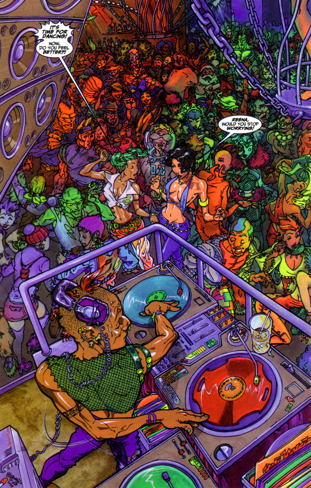 Read online Blue comic -  Issue #2 - 18