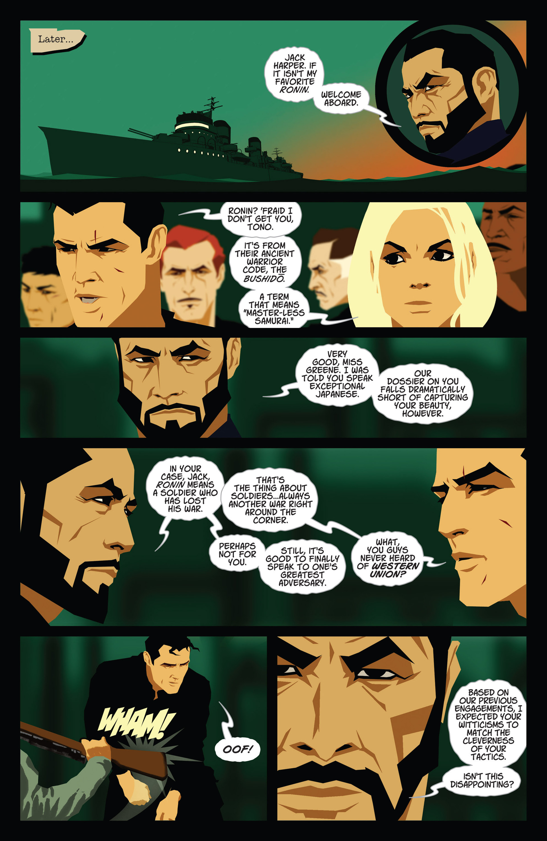 Read online The Mercenary Sea comic -  Issue #5 - 21