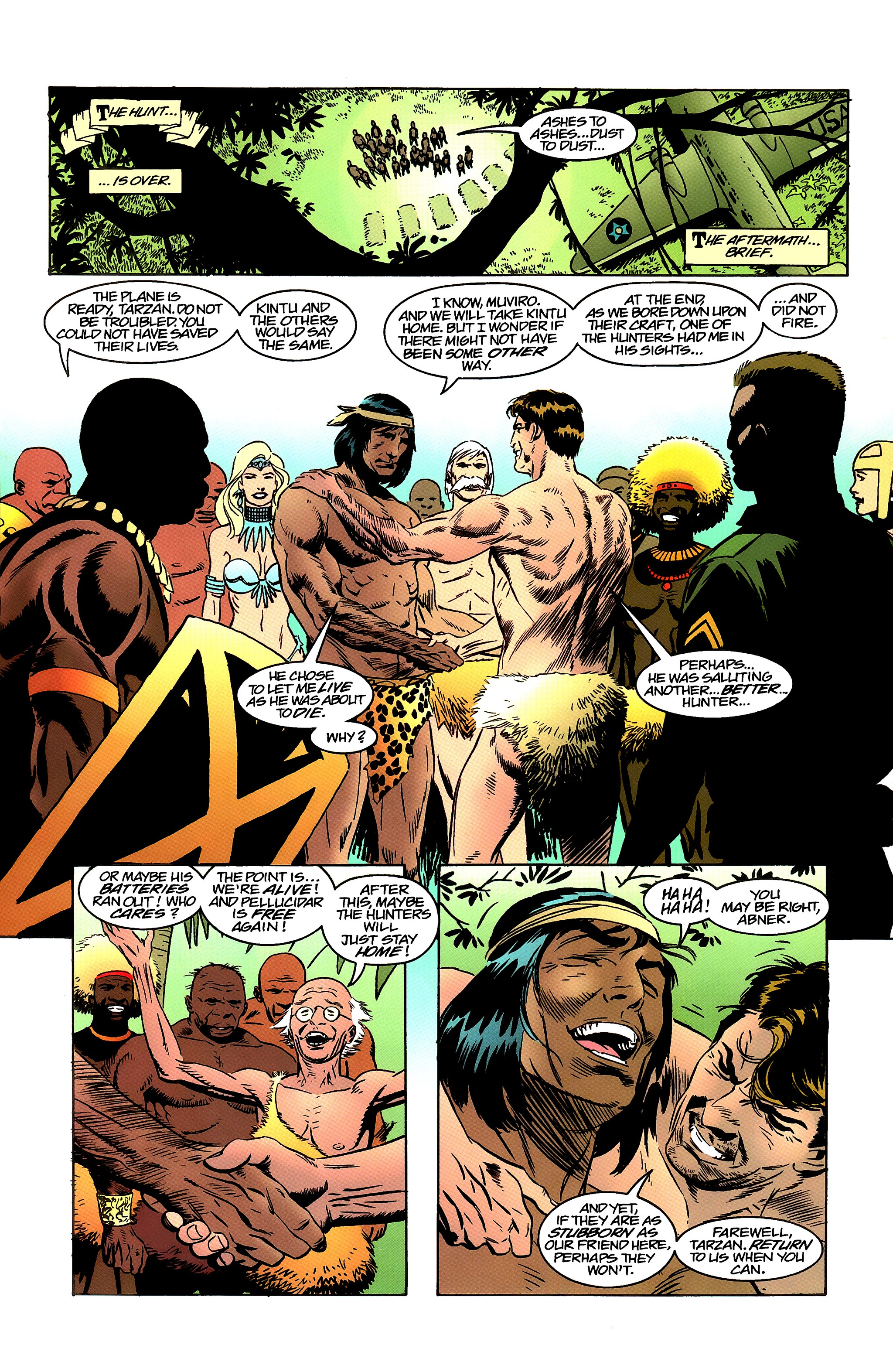 Read online Tarzan vs. Predator at the Earth's Core comic -  Issue #4 - 24
