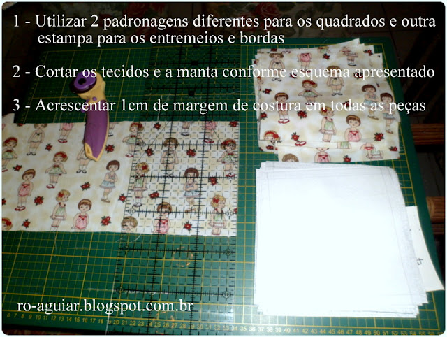 Quilt de Boas Vindas para bebê em patchwork com  PAP (DIY) 