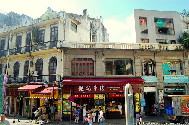 OUTSIDE THE SQUARES OF THE HISTORIC CENTRE OF MACAO