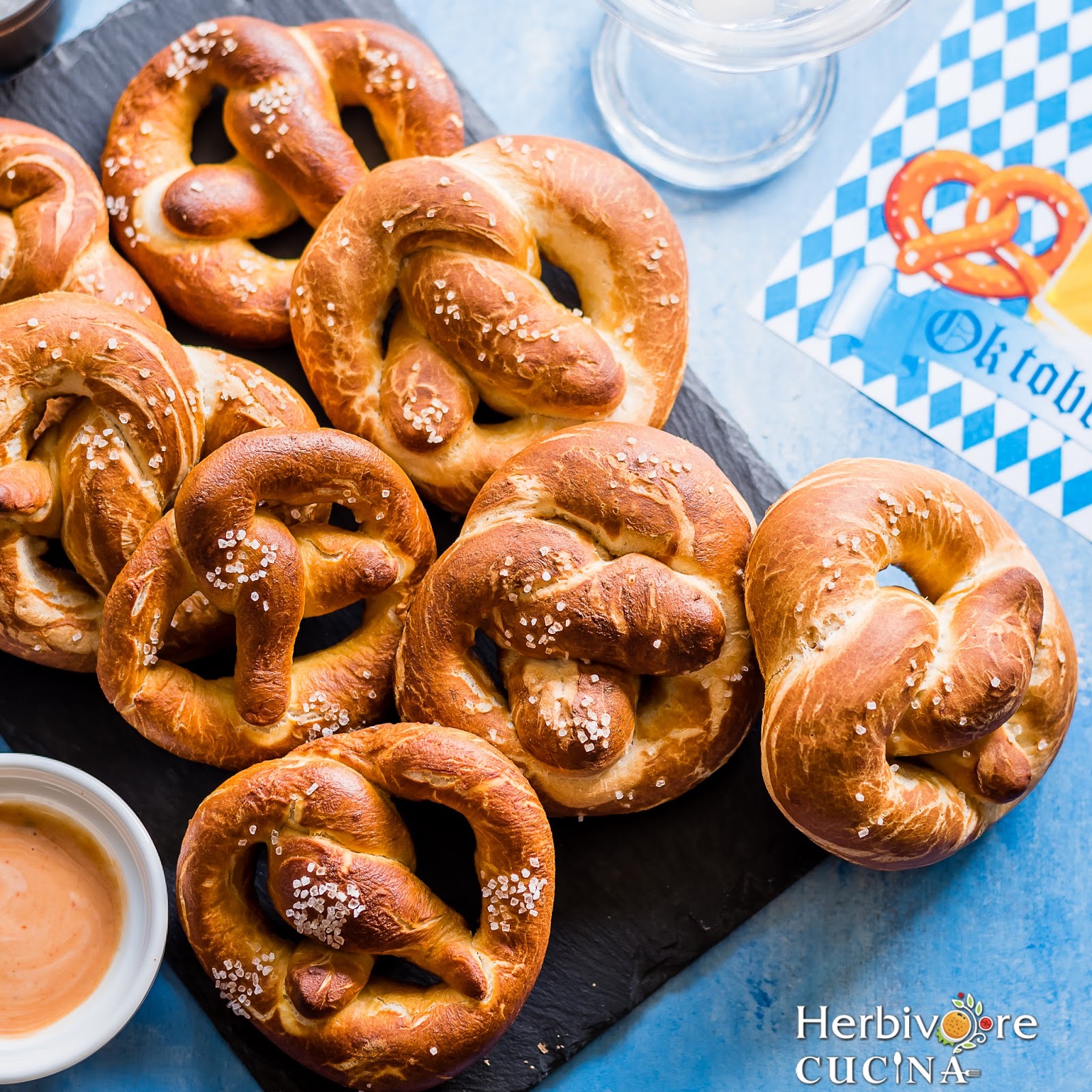 herbivore cucina german soft pretzels laugenbrezel for breadbakers