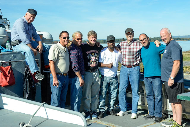 Veterans on Launch 5 vessel.