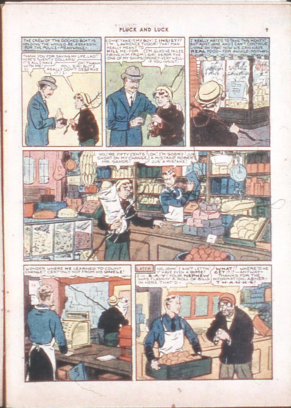 Read online Shadow Comics comic -  Issue #6 - 11