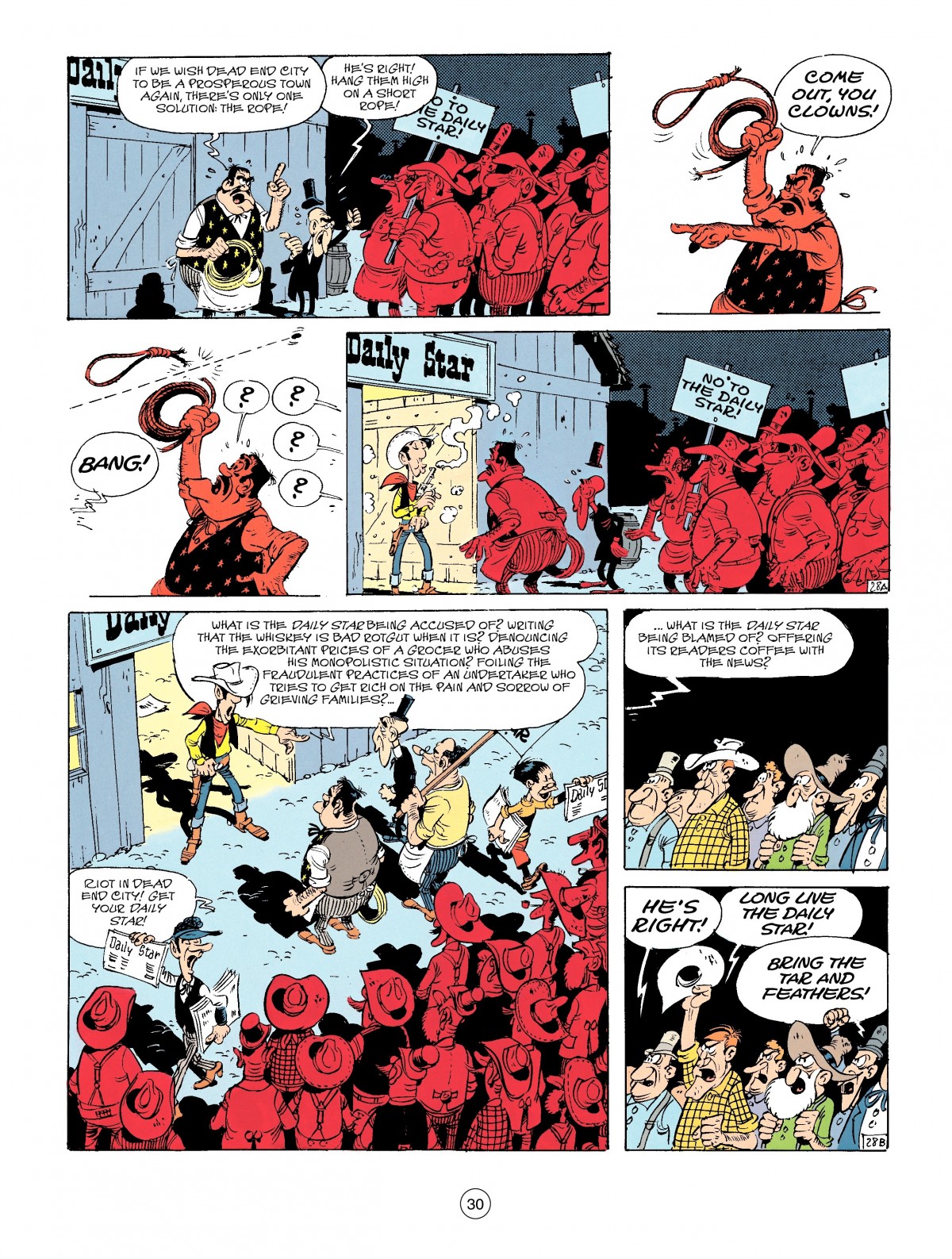 Read online A Lucky Luke Adventure comic -  Issue #41 - 30