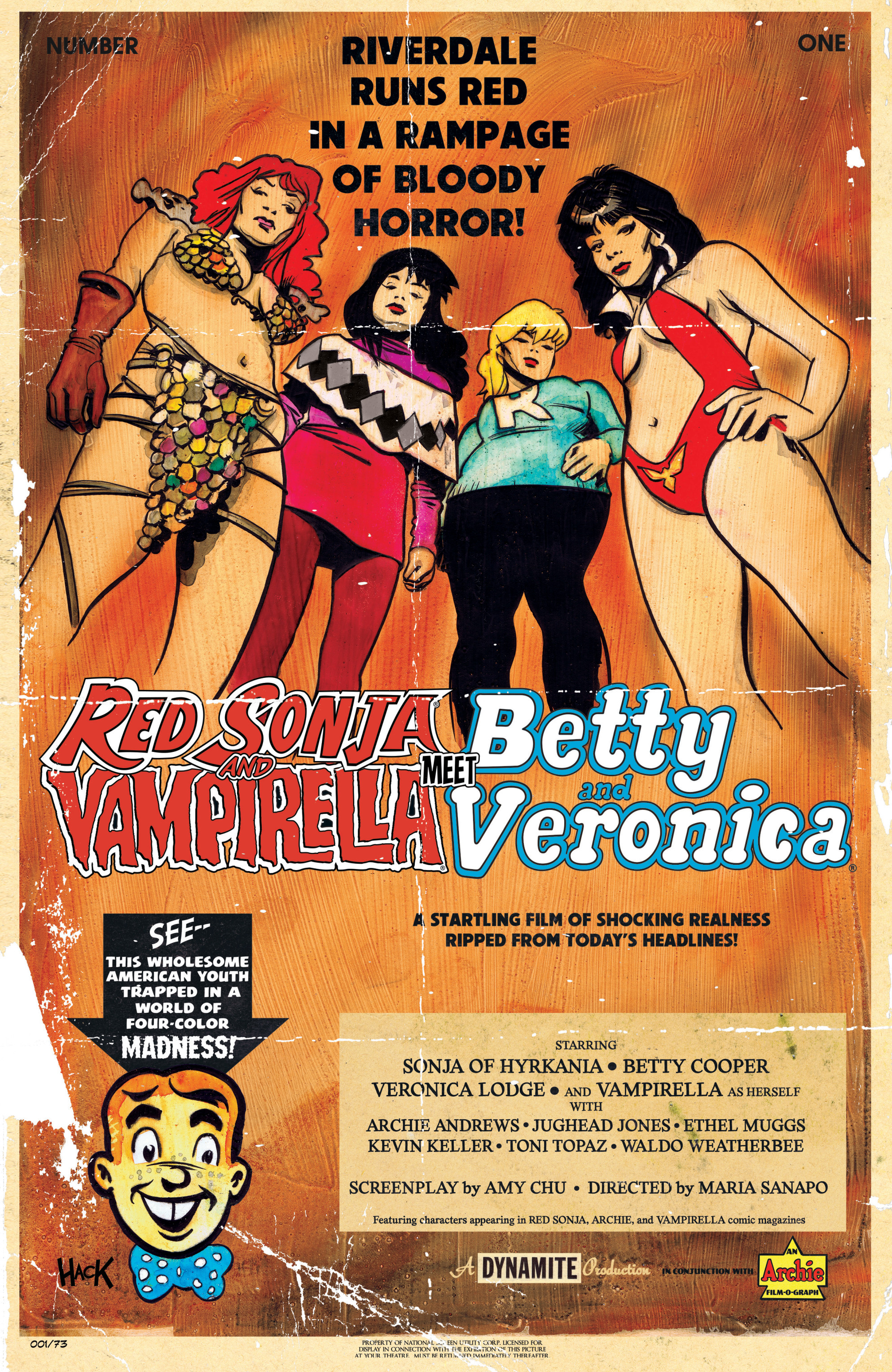 Read online Red Sonja and Vampirella Meet Betty and Veronica comic -  Issue #1 - 3