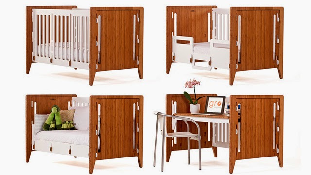 How to Make a Desk with an Old Crib  ?