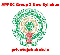 APPSC Group 2 New Syllabus APPSC Group 2 New Syllabus