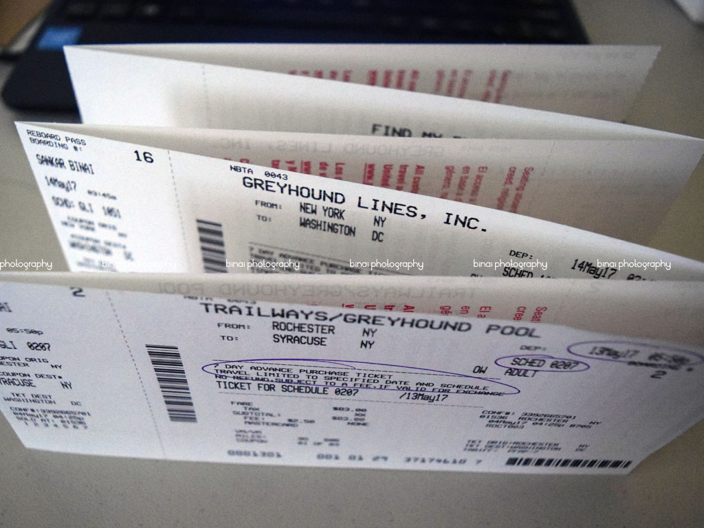 Rochester to Washington DC, via New York on Greyhound Part1