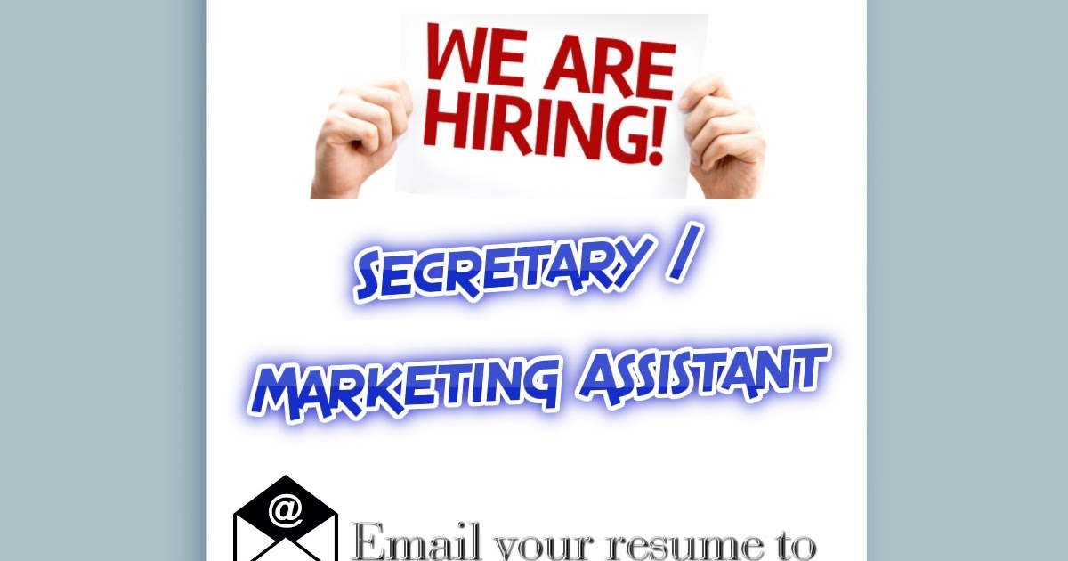 JOB HIRING Secretary / Marketing Assistant Printixels™ Philippines