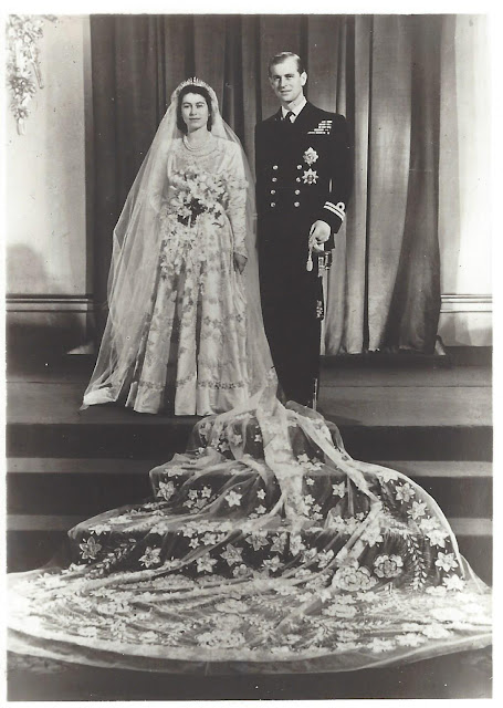 155 Die Queen & Prince Philip Platin Jubiläum 70 Jahre Fingerhut B