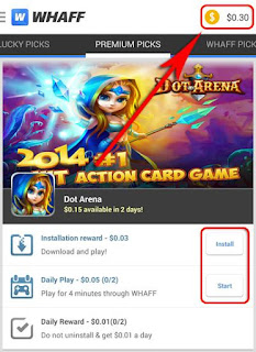 Instalasi Whaff Rewards - Aplikasi Penghasil Dollar Instalasi Whaff Rewards - Aplikasi Penghasil Dollar