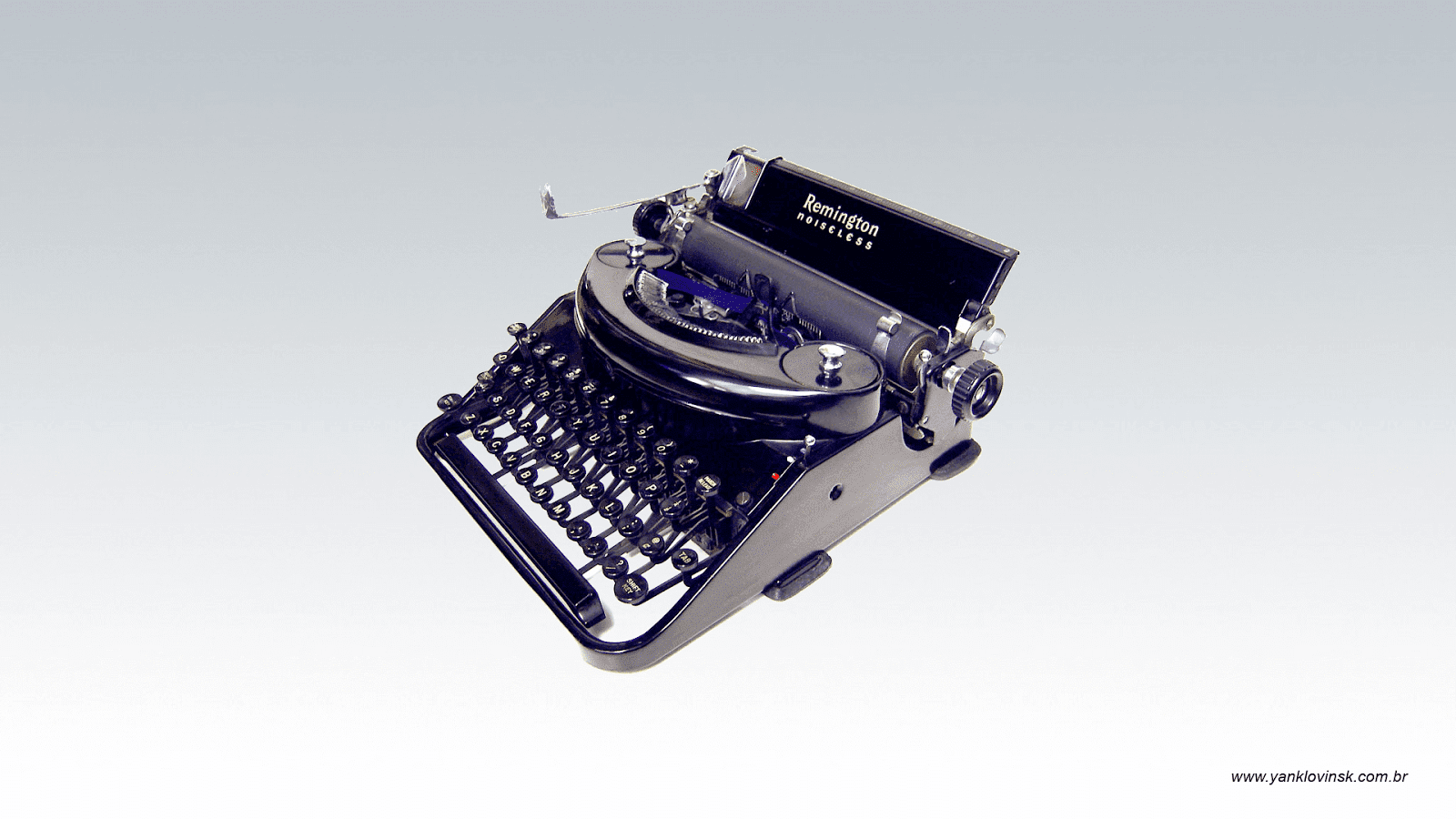 máquina de escrever