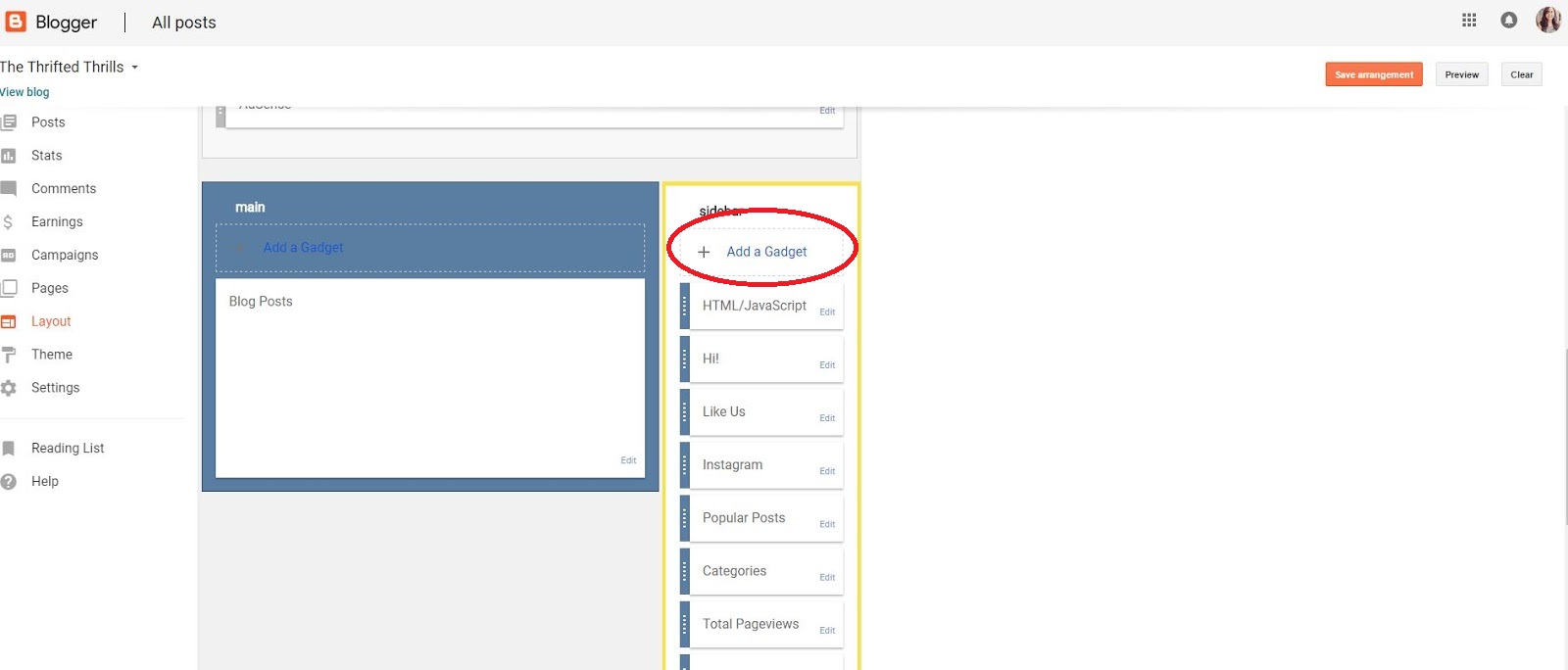 How to Add Social Media Icons on Your Sidebar in Blogger Thrifted Thrills