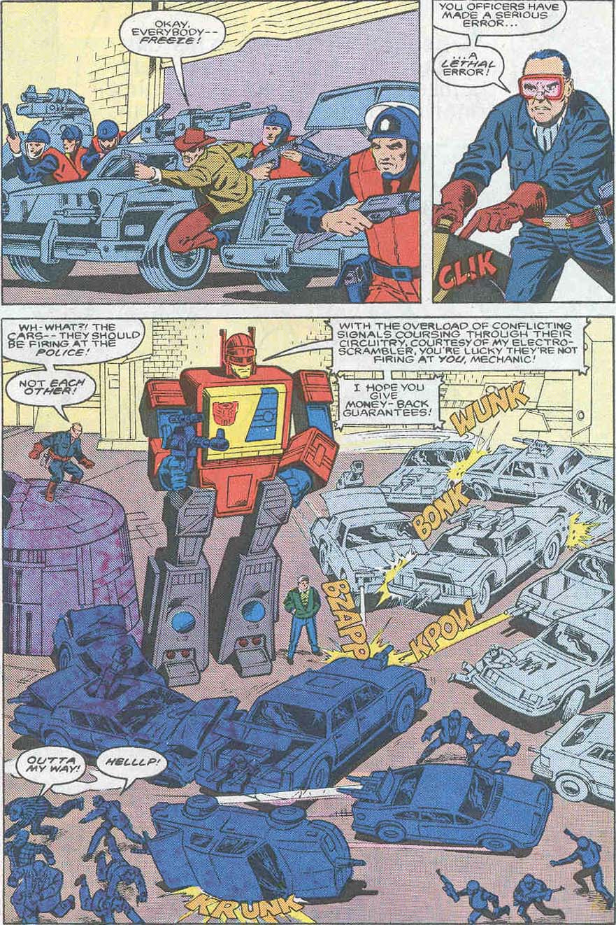Read online The Transformers (1984) comic -  Issue #28 - 21