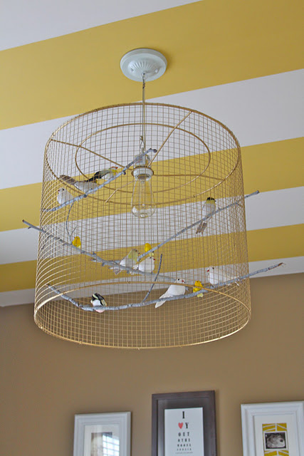 Picture of Beau Lifestyle: DIY Bird cage lamp