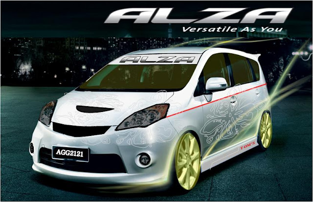 Story Of Car Modification in Worldwide.: Perodua ALZA Modified