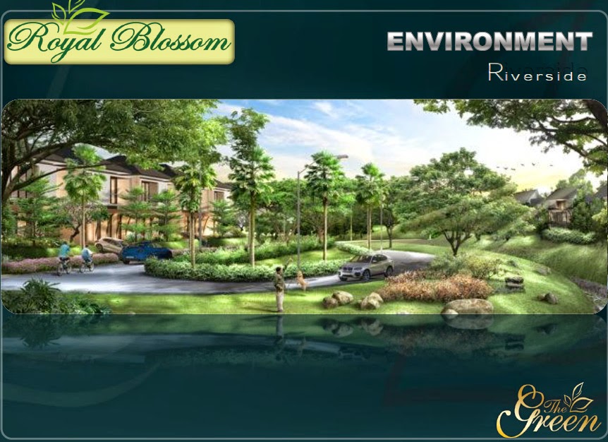 Royal Blossom and Blossomville Cluster at The Green BSD City where