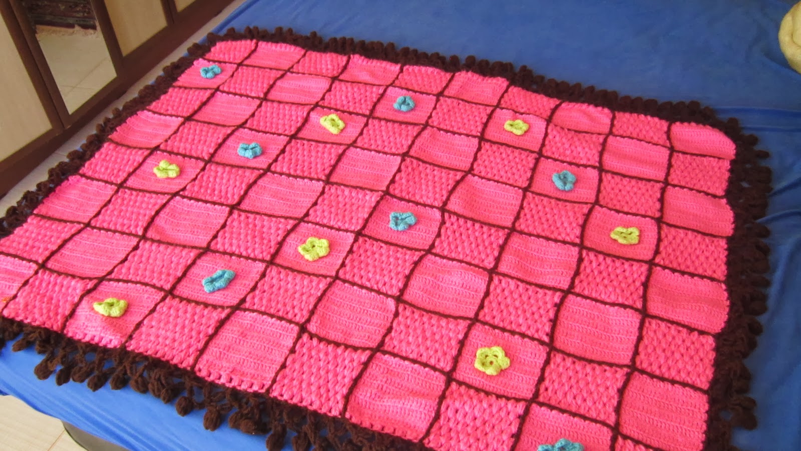 zülüşün işleri örgü bebek battaniyesi