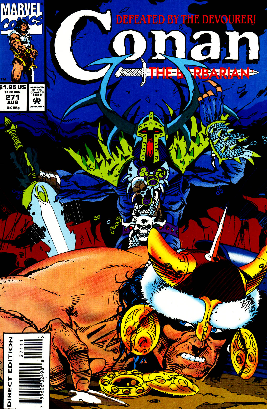 Read online Conan the Barbarian (1970) comic -  Issue #271 - 1