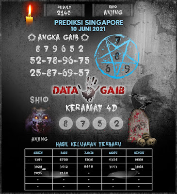Syair Singapura Kamis 10 Juni 2021 Royal Syair