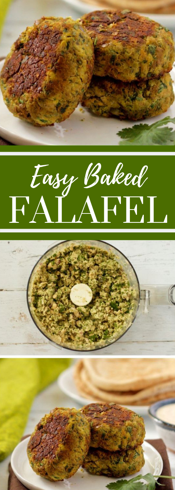 EASY BAKED FALAFEL AND TAHINI SAUCE #vegan #vegetarian EASY BAKED FALAFEL AND TAHINI SAUCE #vegan #vegetarian