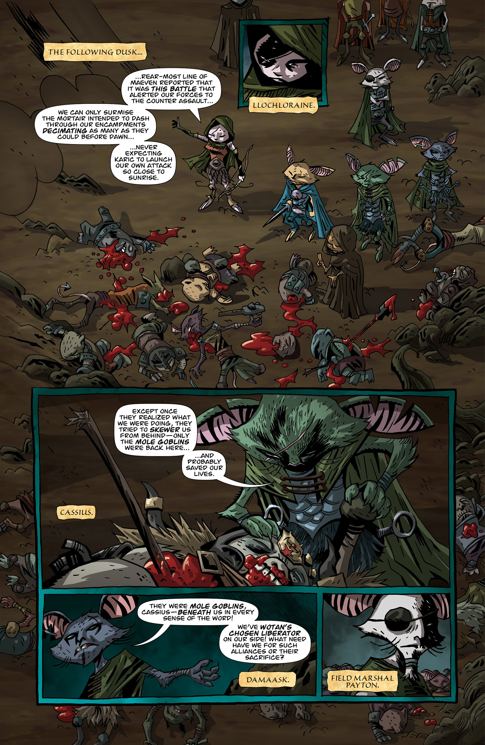The Mice Templar Volume 4: Legend issue 13 - Page 7