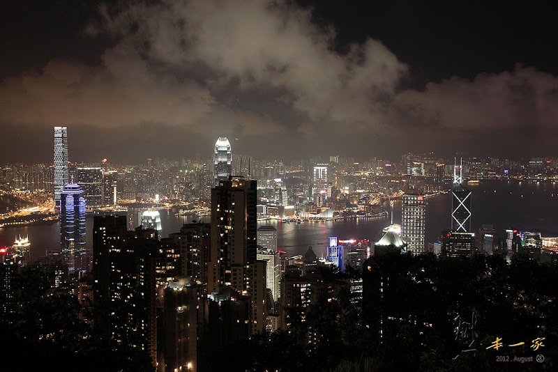 香港太平山頂夜景|杜莎夫人蠟像館