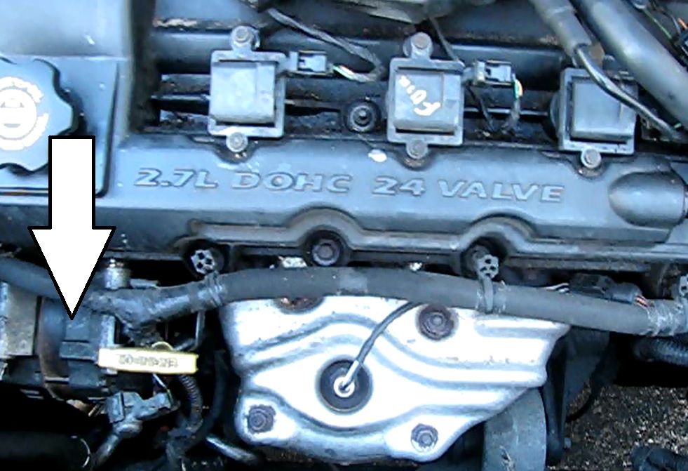 The Original Mechanic How To Replace Alternator On A 2 7l How To Replace The Alternator On A 2 7l Chrysler Sebring