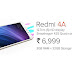 Xiaomi India launches new Redmi 4A variant with 3GB RAM, 32GB storage
at Rs. 6,999