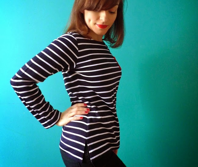 Tilly and the Buttons: Cutting and Sewing with Stripes