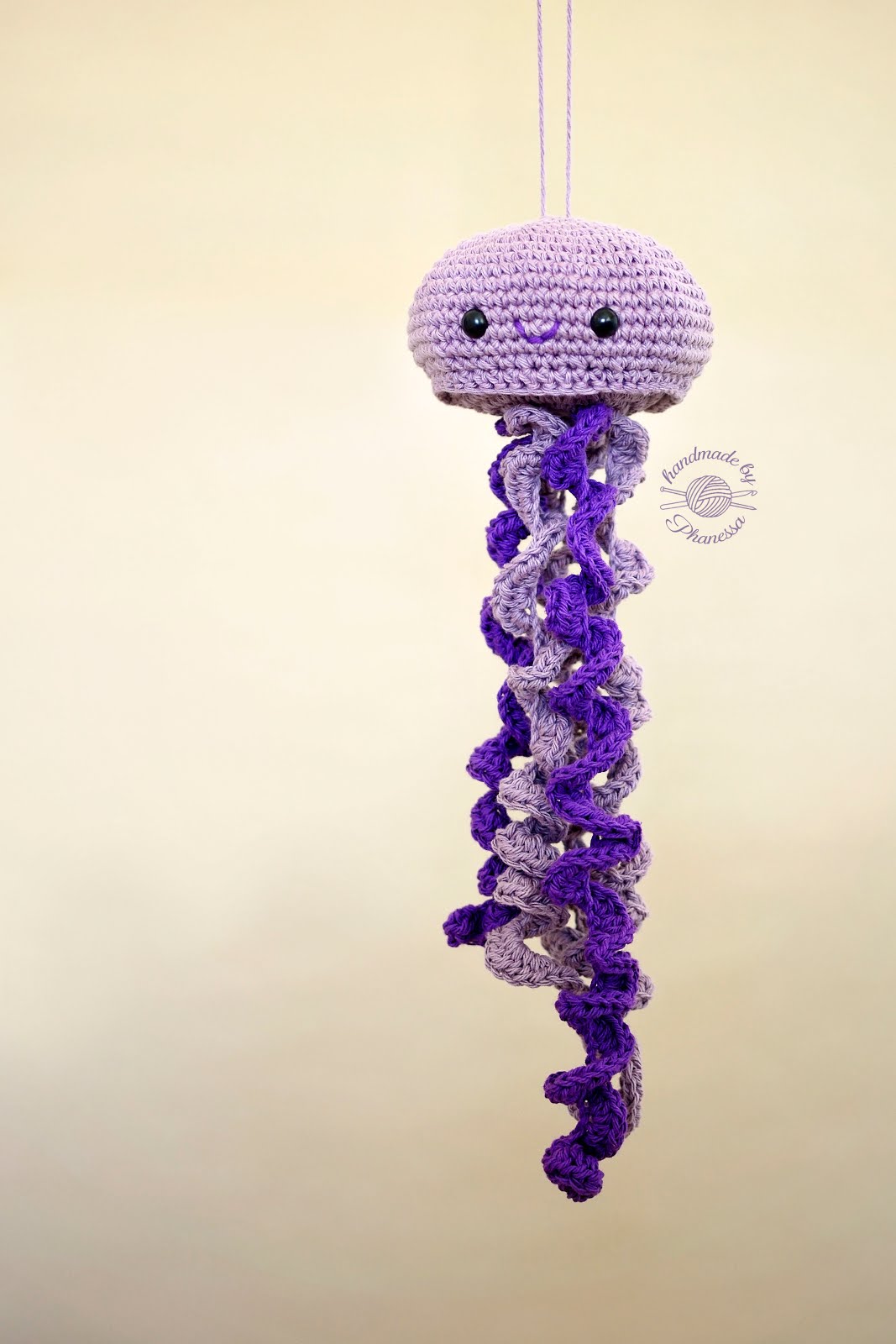 Handmade by Phanessa Crochet Jellyfish
