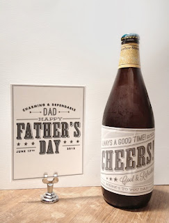 Father's Day Beer Bottle Label