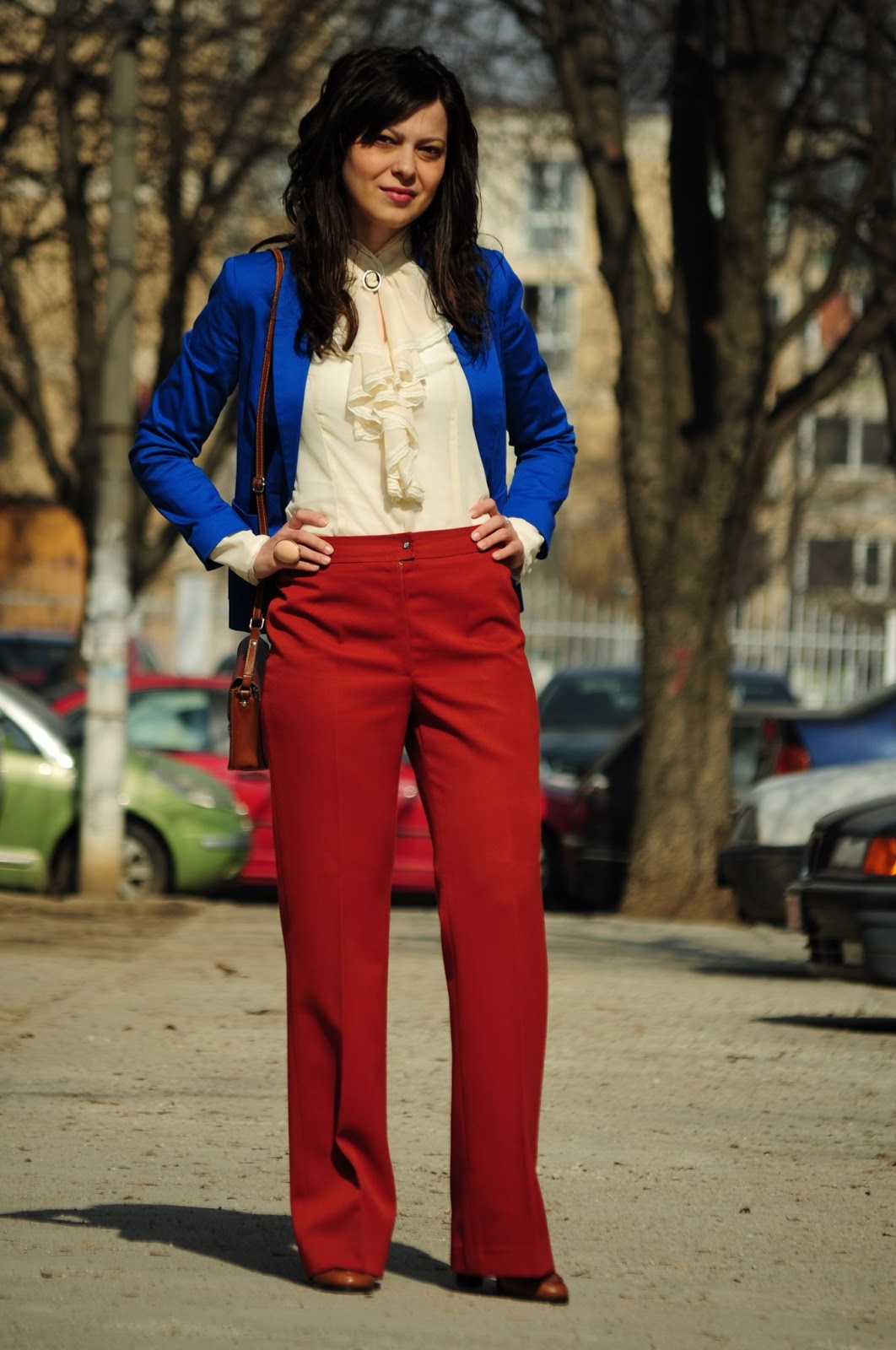 Miss Green: 70s flare pants