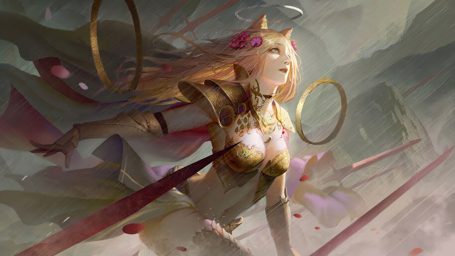 Fantasy, Girl, Warrior, 4K, #4.3109