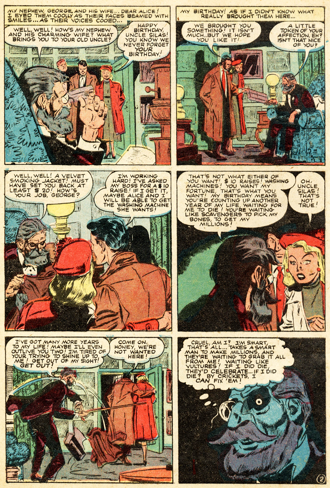 Read online Mystic (1951) comic -  Issue #7 - 4