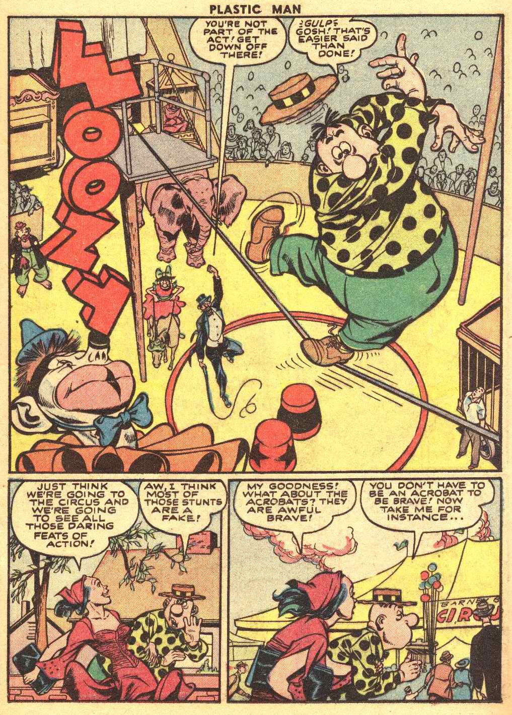 Read online Plastic Man (1943) comic -  Issue #32 - 14