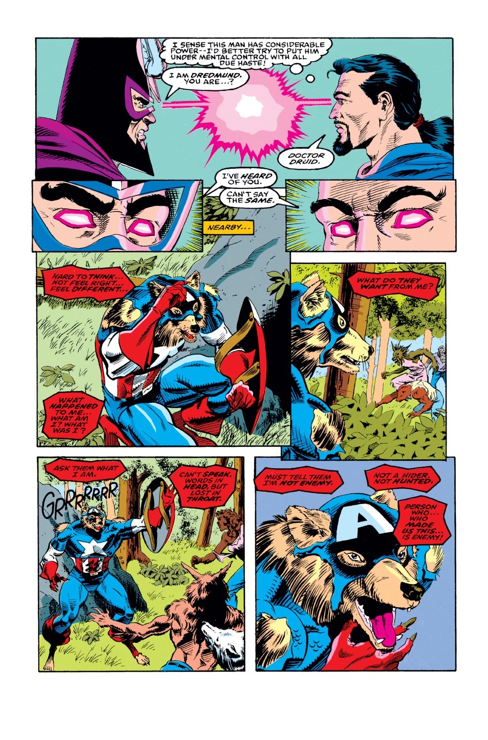 Read online Captain America (1968) comic -  Issue #405 - 10