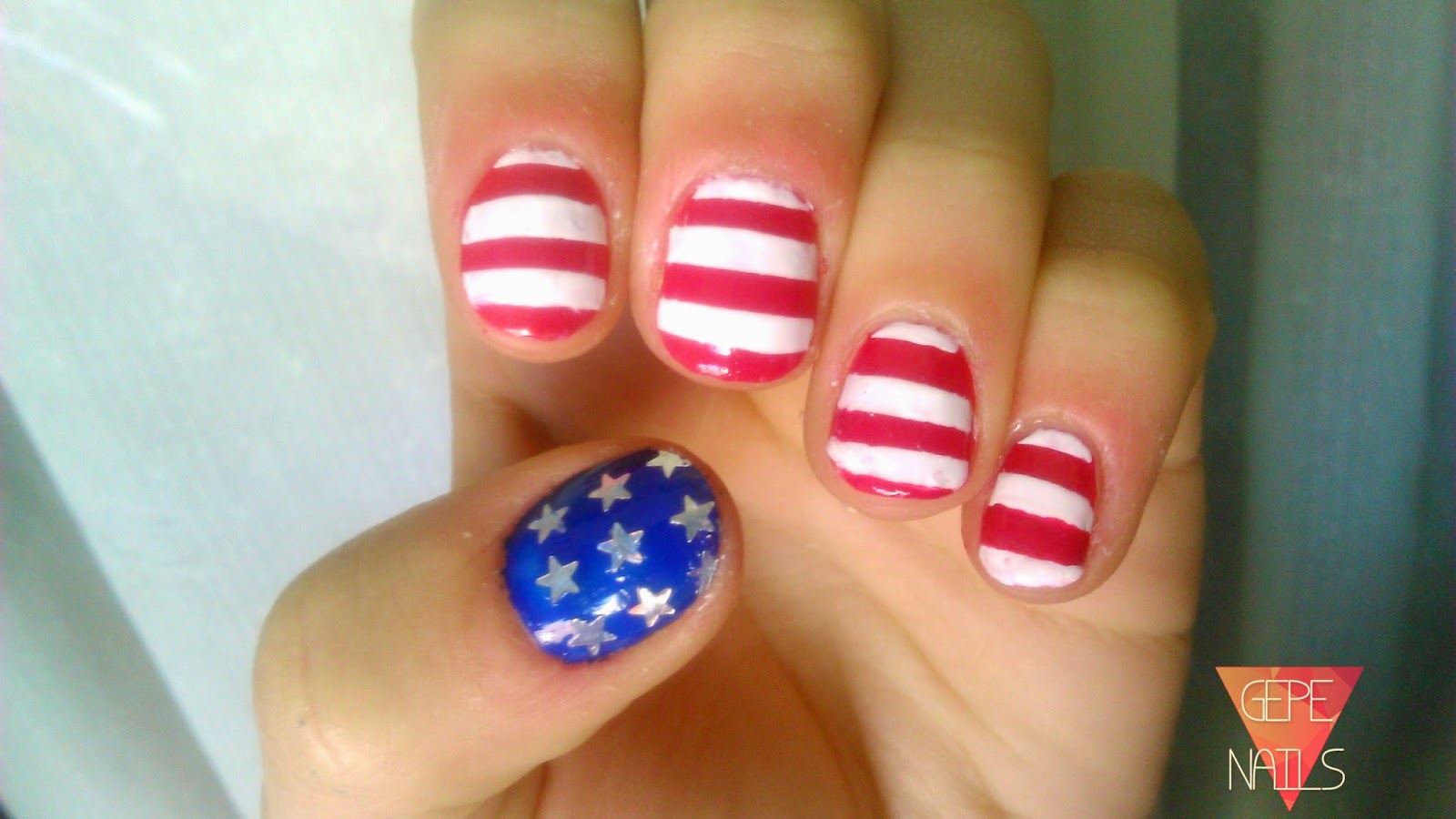 Gepenails Bandera de Estados Unidos. Remake