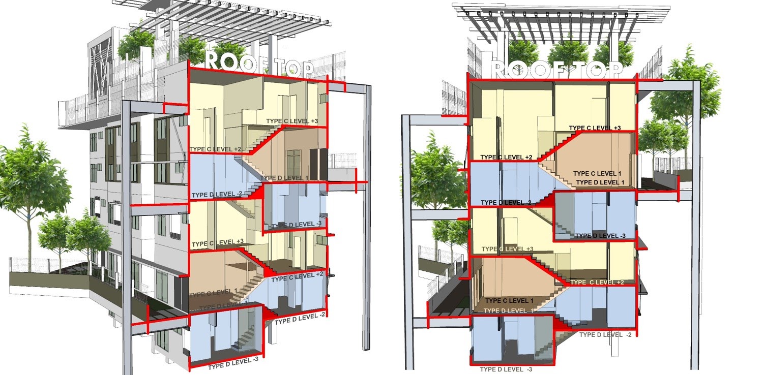 Affordable Low And High Rise Honeycomb Housing High Rise