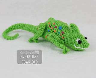 PATRON GRATIS CAMALEON AMIGURUMI 33312