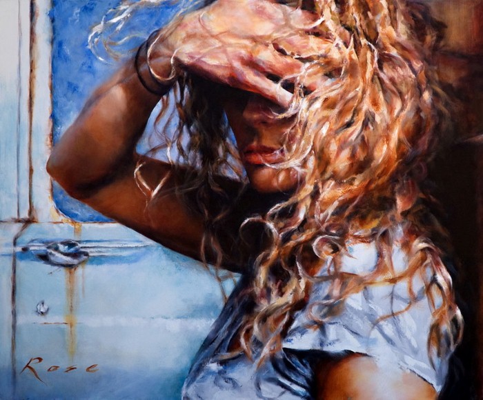 Фигуративные картины и портреты. William Rose 5