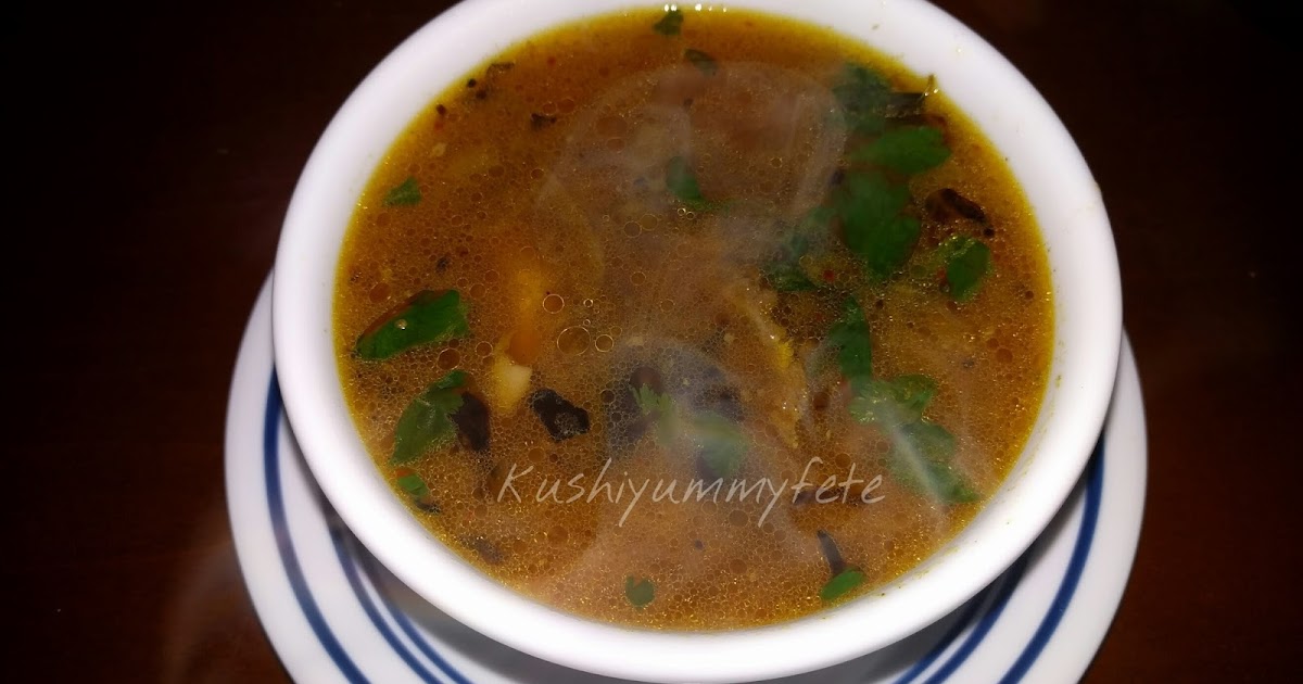Kushind's Rasoi Homemade Chicken Soup/South Indian Chicken Soup recipe