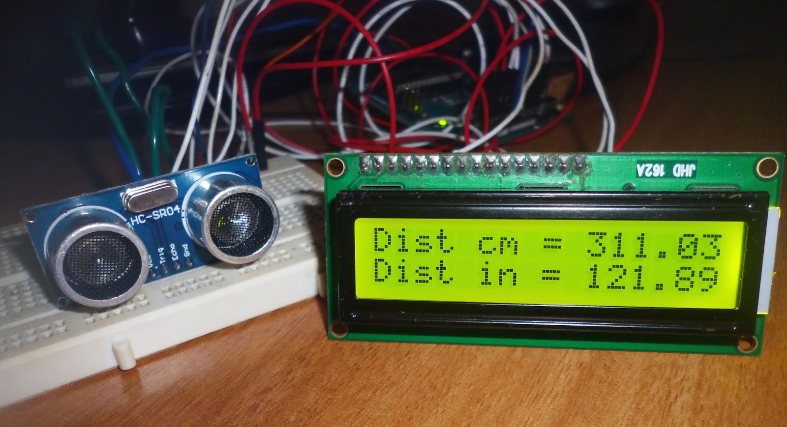 Ultrasonic Non contact distance measuring using HC - SR04 | Mechatrofice