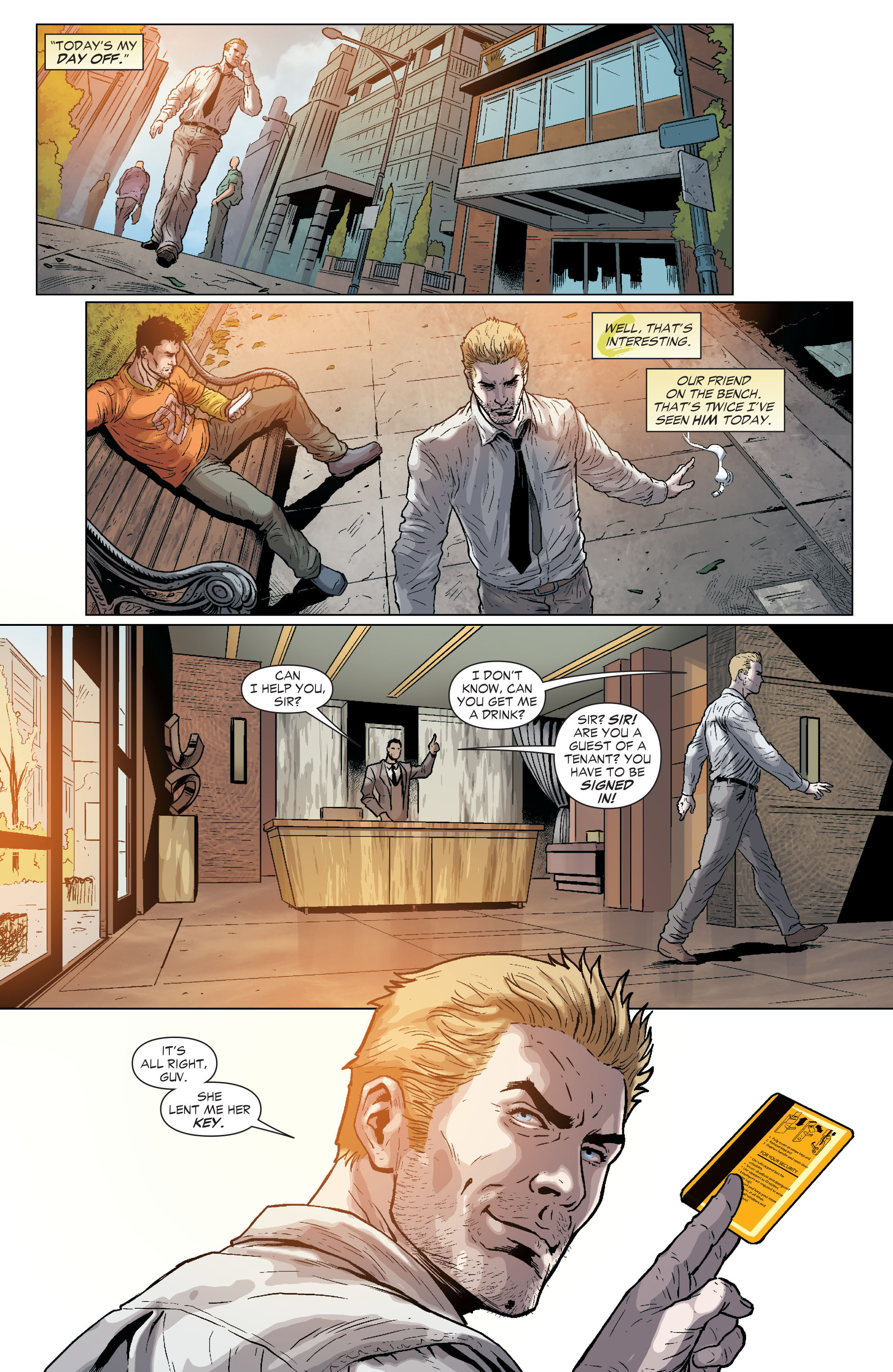 Read online Constantine comic -  Issue #4 - 14