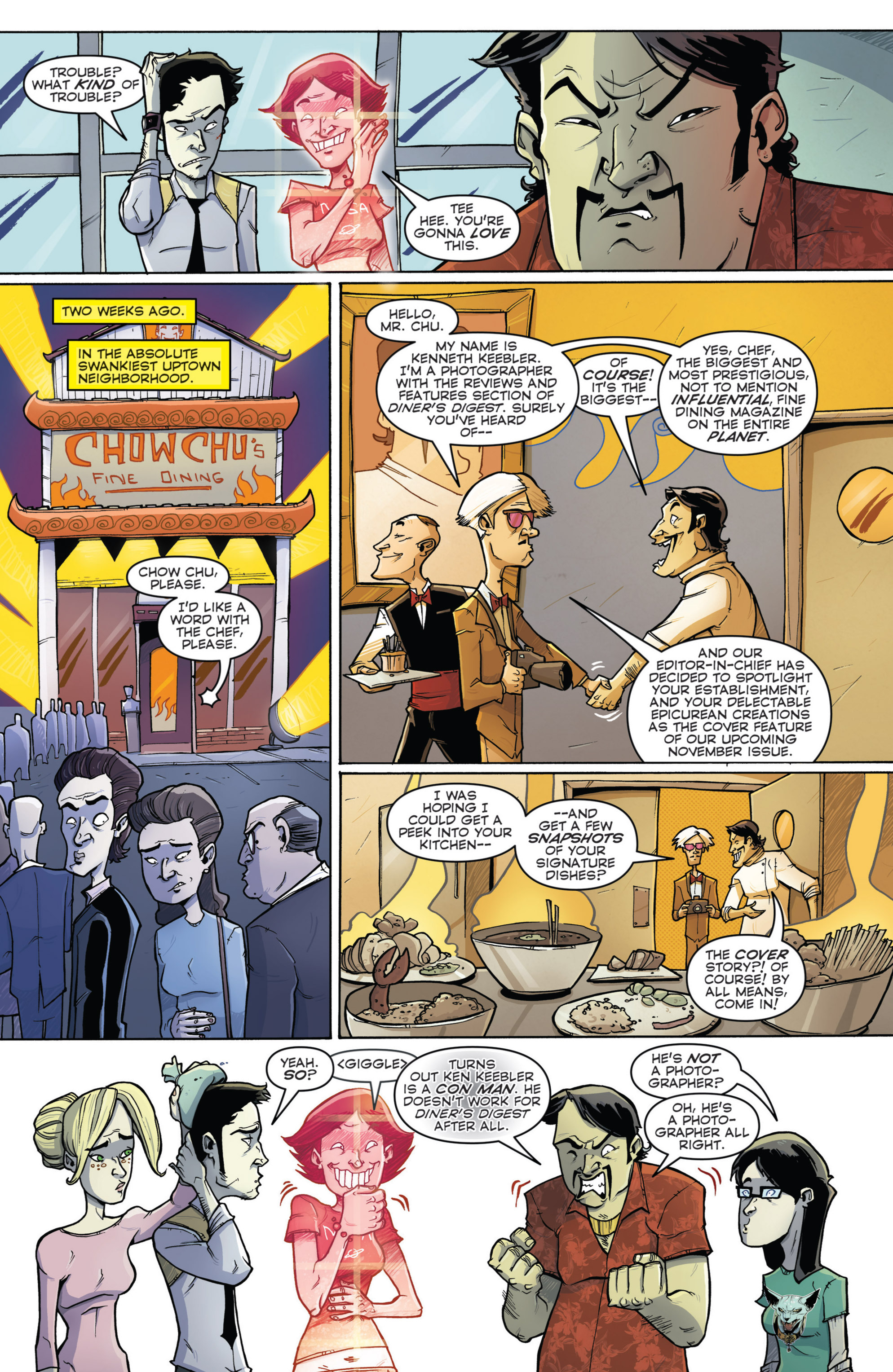 Read online Chew comic -  Issue #37 - 13