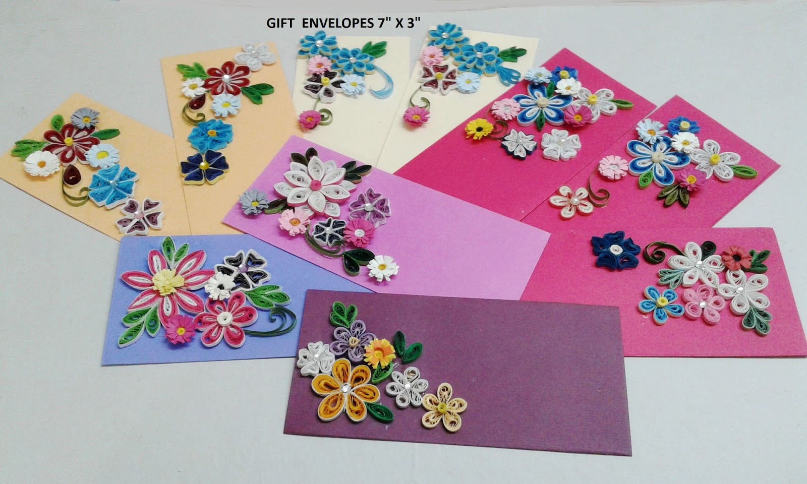 Quillingmagic Quilled Gift Envelopes